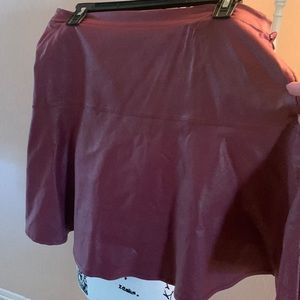 Maroon skirt